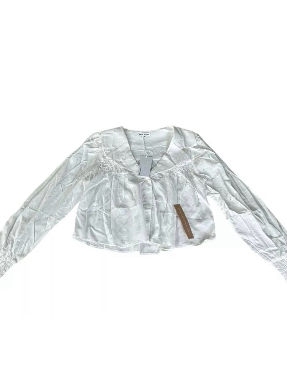Reformation Libbey Top In White Size XS NWT